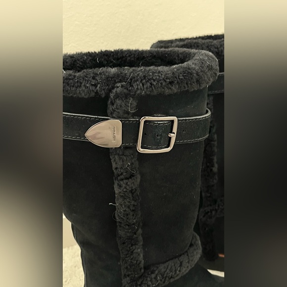 Coach Suede and Shearling Boots - Picture 5 of 10